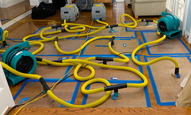 Water damage restoration process in Eminence, KY